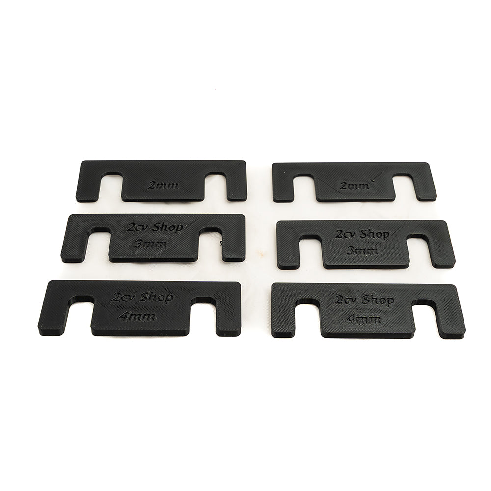 7415525 Set of 2cv Front Door Hinge Spacer Shim x6.
