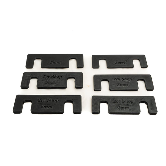 7415525 Set of 2cv Front Door Hinge Spacer Shim x6.