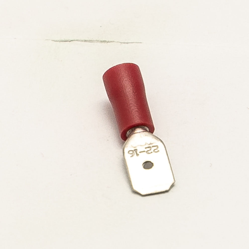 7605602 Red Male Spade Connector