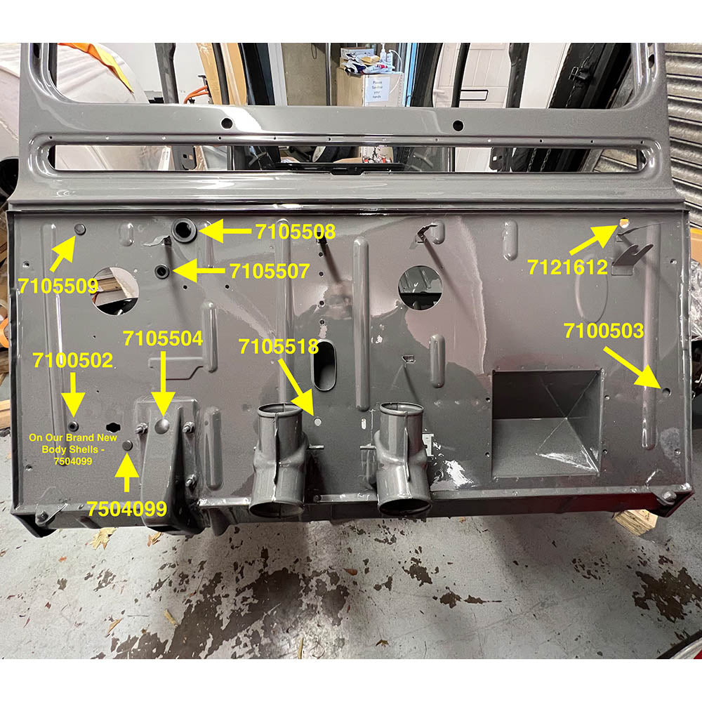 7504099 9mm Grommet (Bulkhead - See image)