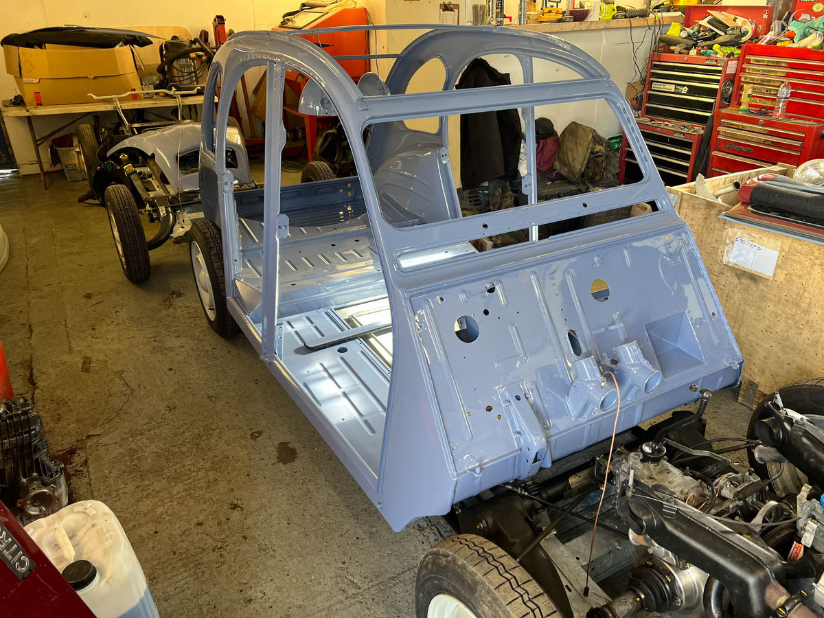 A 2CV we've restored before