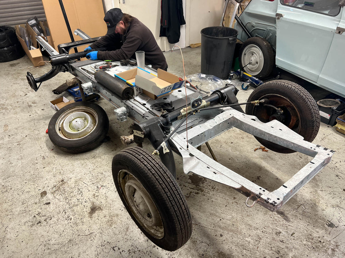 A 2CV we've restored before