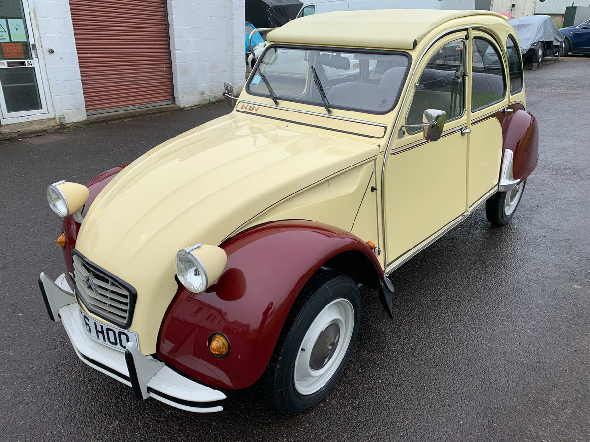 A 2CV we've restored before