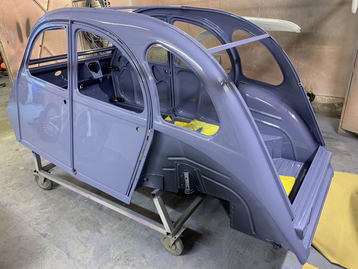 A 2CV we've restored before