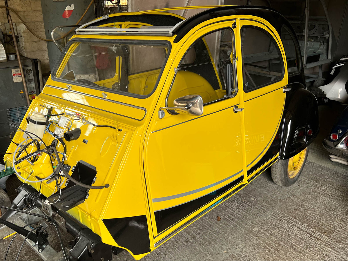 A 2CV we've restored before