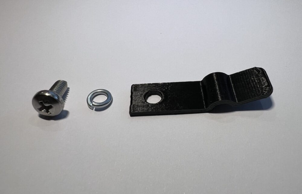 4300001 Boot Lid Stay Clip with Screw and Washer