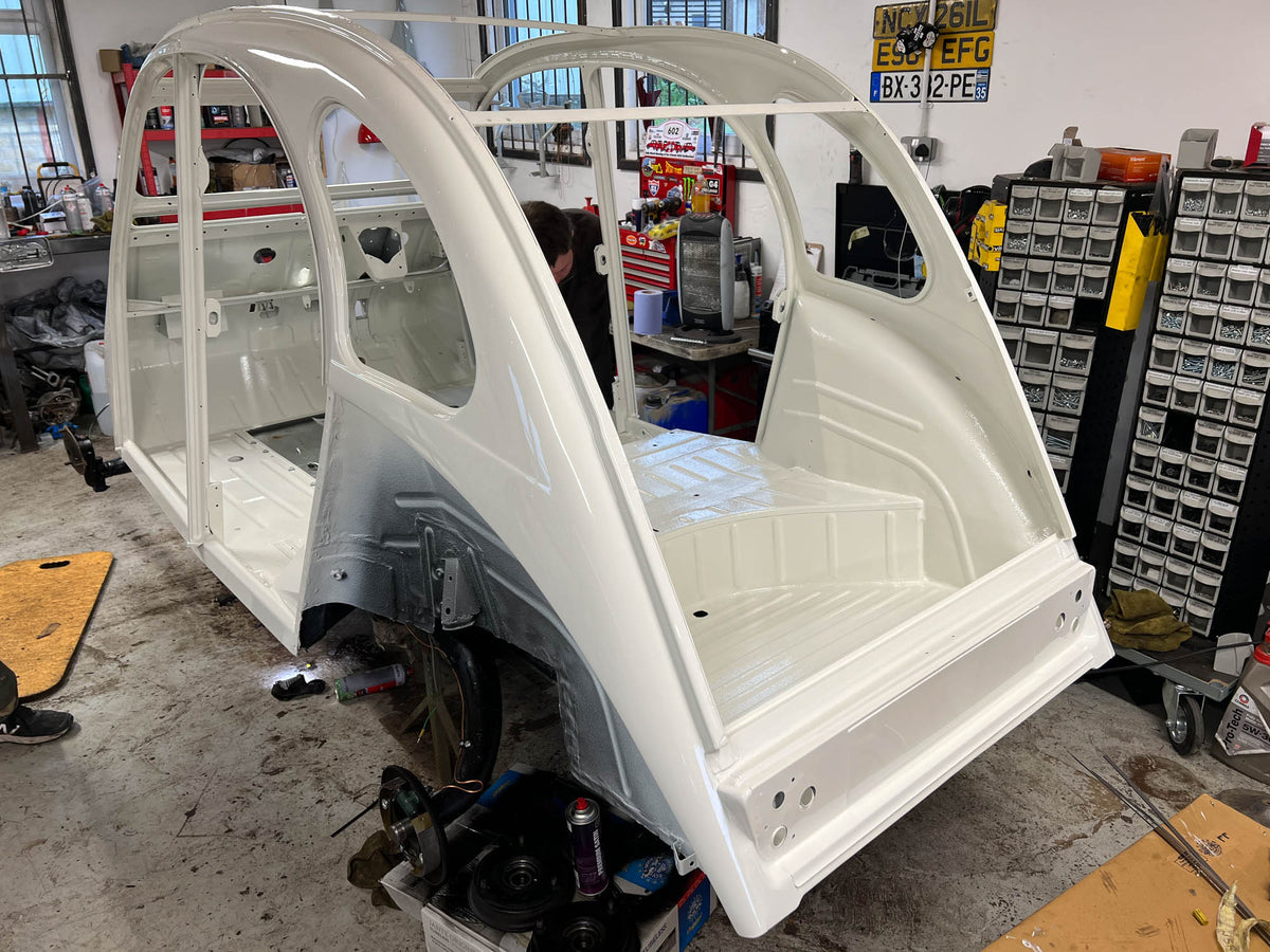 A 2CV we've restored before