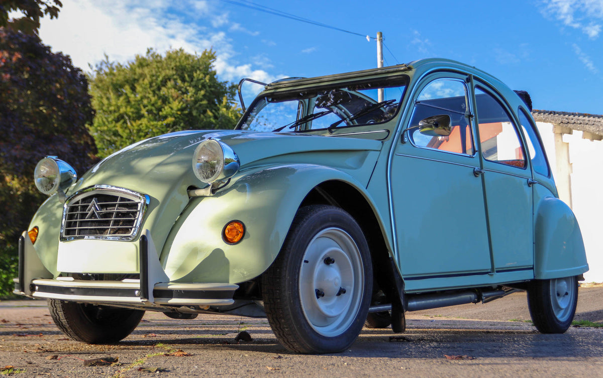 A 2CV we've restored before