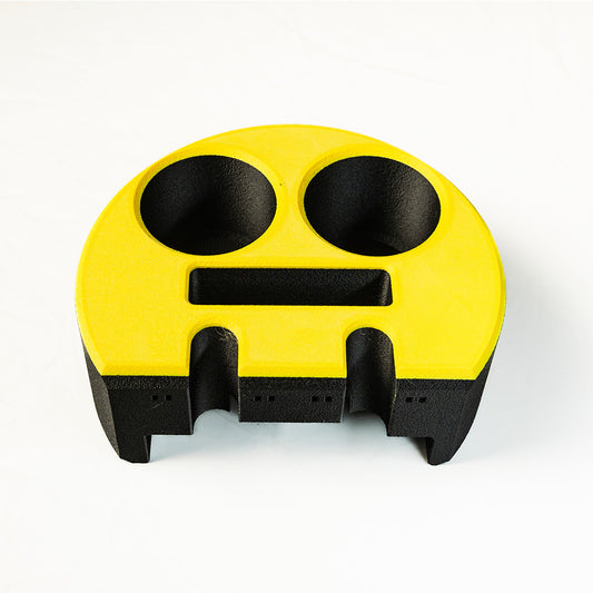 9011032 2cv Cup Holder - Yellow & Black