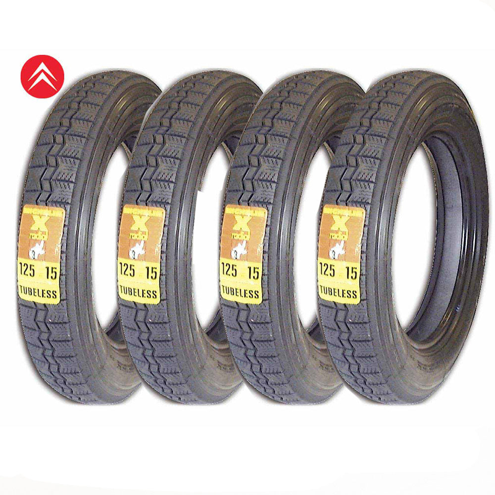 12010024 Michelin X Tyre 125R15 set of 4