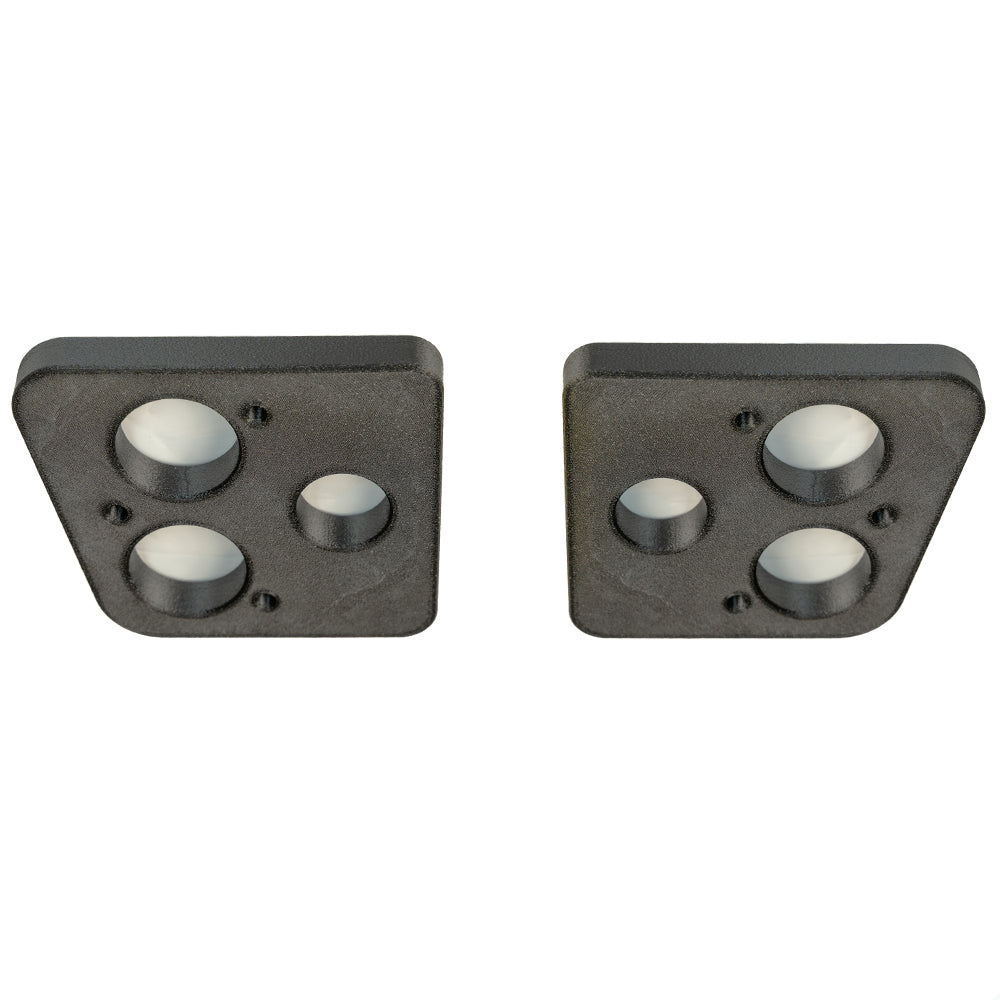 2203027 2cv Rear Light Backing - Pair - Black