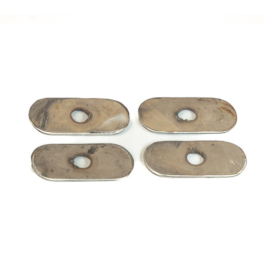 1010107 Fuel Tank Oval Washer Stainless Steel x4