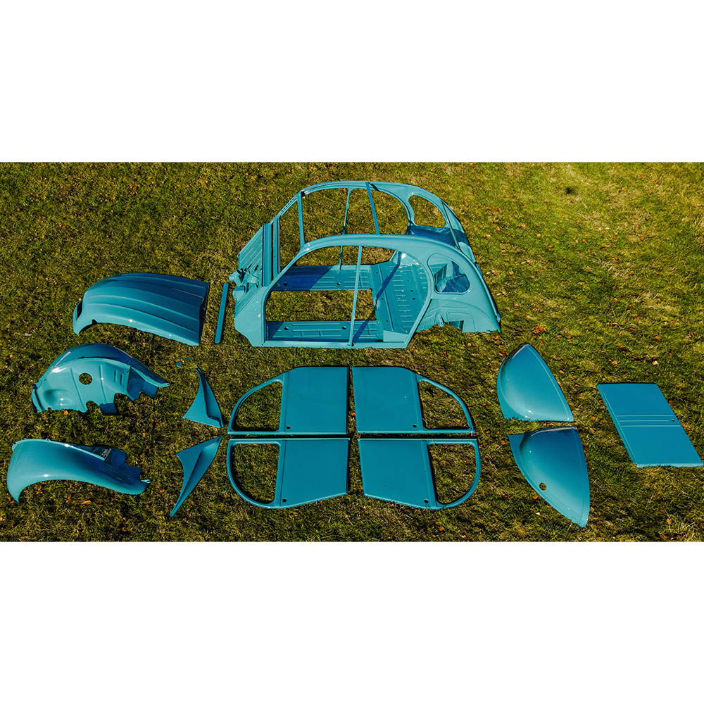 3335168 2cv Brand New Painted Body Shell and Panel Set for RHD