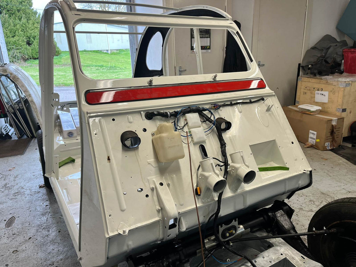 A 2CV we've restored before