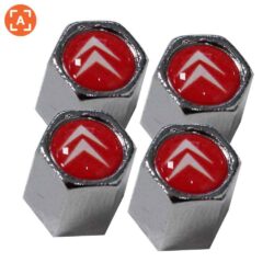 1201110 Citroen Logo Tyre Valves x4