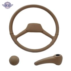 1550105 Brown Leather Steering Wheel Kit
