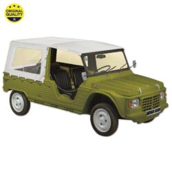 0801001 Mehari Complete Hood Covers (Without Doors) for Iron Windscreen – White