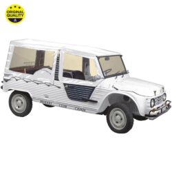 0801011 Mehari Complete Hood Cover Set for Aluminium Windscreen – 4 Straps – White