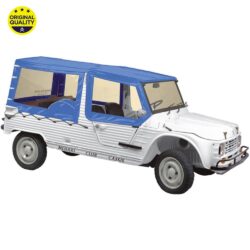 0801013 Mehari Complete Hood Cover Set for Aluminium Windscreen – 4 Straps – Gitane Blue