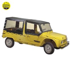 0801017 Mehari Complete Hood Cover Set for Aluminium Windscreen – 4 Straps – Black