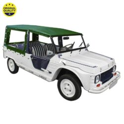 0801049 Mehari Hood Cover Set (Without Doors) for Aluminium Windscreen – 4 Straps – Green