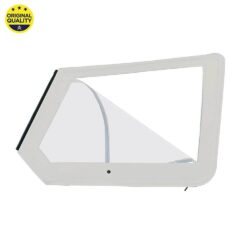 0801321 Mehari Upper LEFT Door with Roll Down Window – White