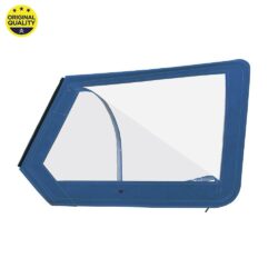 0801323 Mehari Upper LEFT Door with Roll Down Window – Light Blue