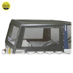 0801507 LEFT – Mehari Hood Side Cover for Iron Windscreen – Black