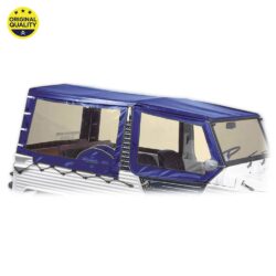 0801512 Mehari Standard Hood LEFT Side Cover – 4 Strap – Dark Blue