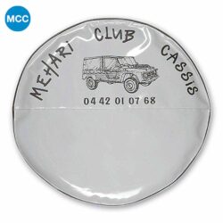0802104 Mehari Spare Wheel Cover – Grey