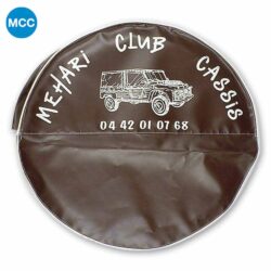 0802106 Mehari Spare Wheel Cover – Brown