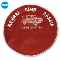 0802108 Mehari Spare Wheel Cover – Red