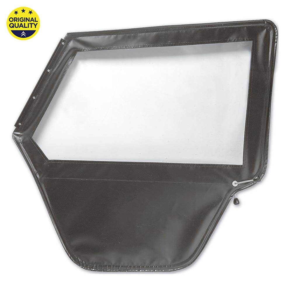 0820017 Mehari LEFT Door for Aluminium Windscreen - Black