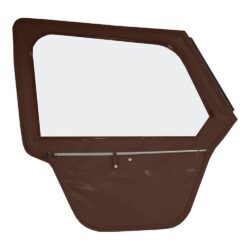 0820036 Mehari LEFT Door with Roll Down Window for Aluminium Windscreen – Brown