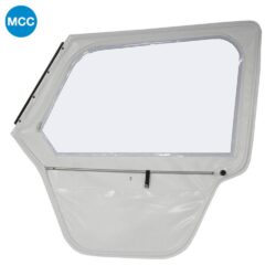 0820131 Mehari RIGHT Door with Roll Down Window for Aluminium Windscreen – White
