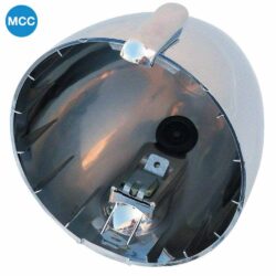 2105005 2cv Chrome Plastic Headlight Shell