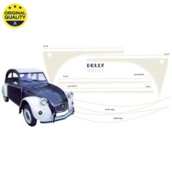 2908035 2cv Dolly Sticker Set – Blue & Cream