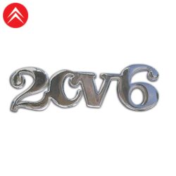 3610095 2cv Chrome Boot Badge – 2cv6