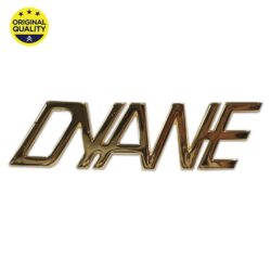 4908200 Dyane Bronzed Boot Badge