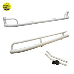 01090010 Mehari Small Front & Rear Bumper Set – White