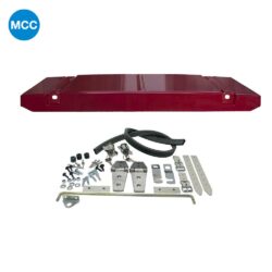 020270010 Mehari Lockable Boot Lid – PMMA Glossy Red
