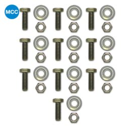0300802 Mehari Rear Mud Flaps Fitting Kit