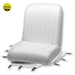 1300001 FRONT – Mehari Seat Cover – White x1