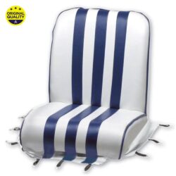 1300031 FRONT – Mehari Seat Cover – Blue and White x1