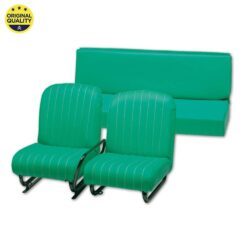 13042040 Mehari Complete Seats with Tiltable Right Seat – Green – Complete Set