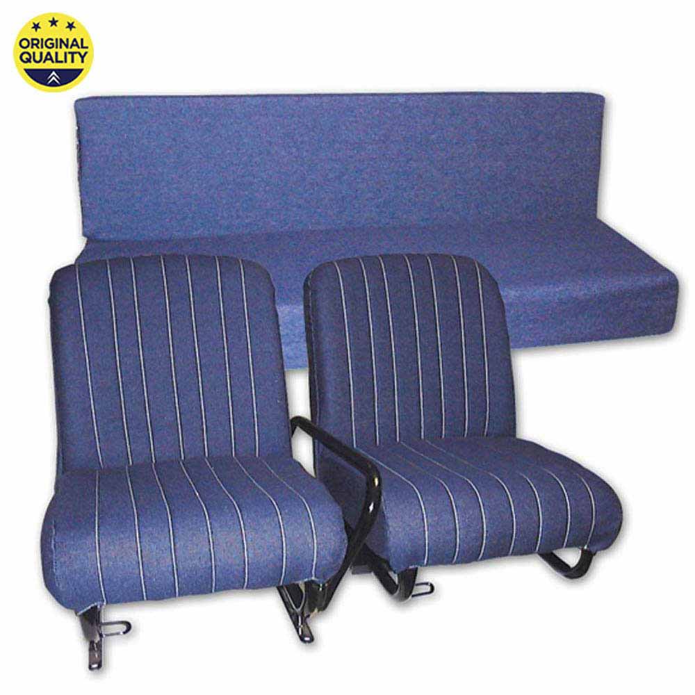 1301507 RIGHT FRONT - Mehari Complete Seat - Denim