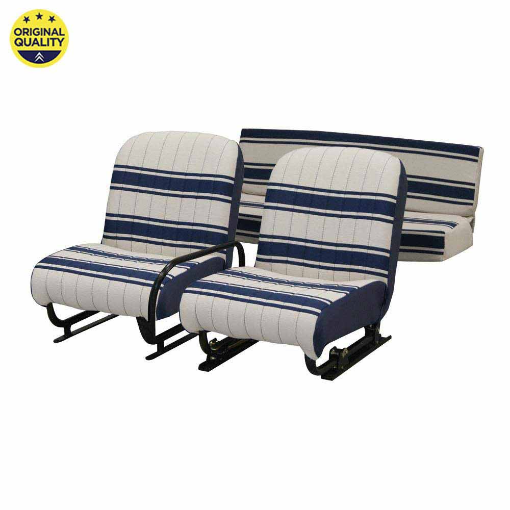 13020090 REAR - Mehari Seat Cover - Beachcomber