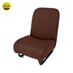 1301015 LEFT FRONT – Mehari Complete Seat – Chocolate Targa