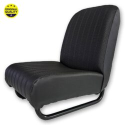 1301017 LEFT FRONT – Mehari Complete Seat – Black Targa