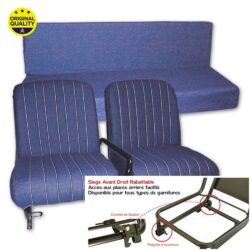 1301607 RIGHT – Mehari Complete Seat – Tiltable – Denim